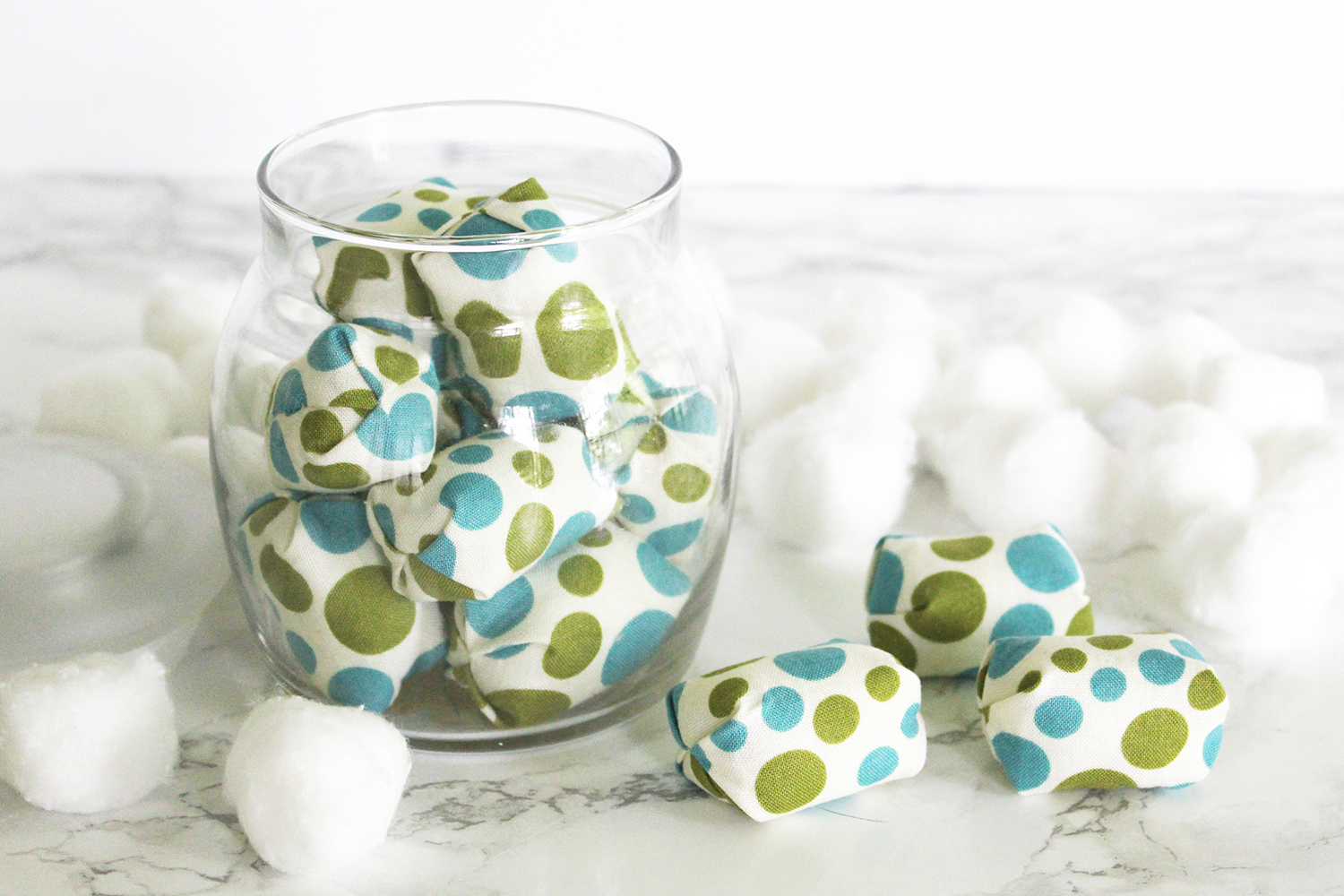 Southern Mom Loves: DIY {Washable & Reusable} Cotton Balls Tutorial!